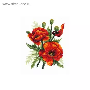 Набор для вышивания «Огненные маки»