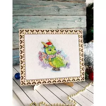 Набор для вышивания «Ослепительный наряд» 15 15 см