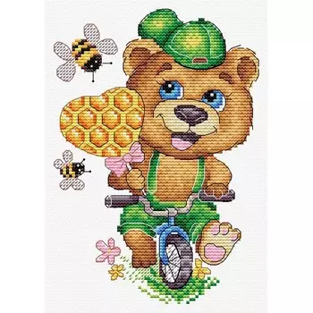 Набор для вышивания «Озорной мишка»