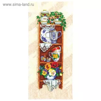 Набор для вышивания «Полка с чашками»