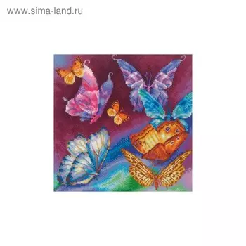 Набор для вышивания «Радужные бабочки»