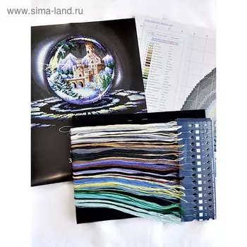 Набор для вышивания «Шары желанийЗимнее чудо»