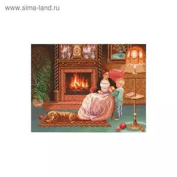 Набор для вышивания «У камина»