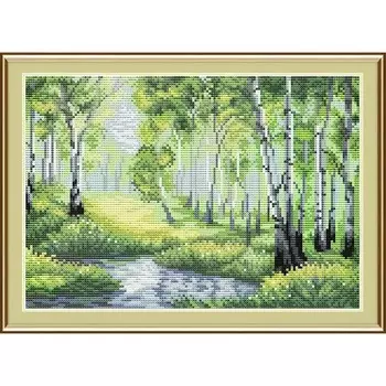 Набор для вышивания «У лесного озера»