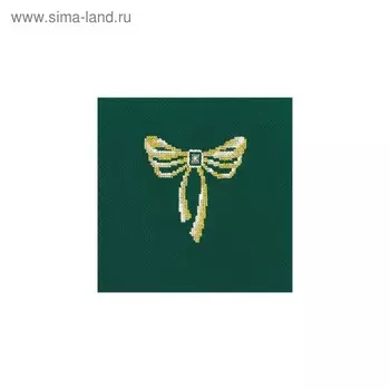 Набор для вышивания «Золотые украшения: Бант»