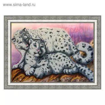 Набор для вышивки бисером «Барсы»