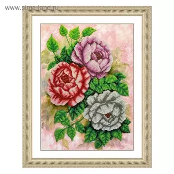 Набор для вышивки бисером «Чайные розы»