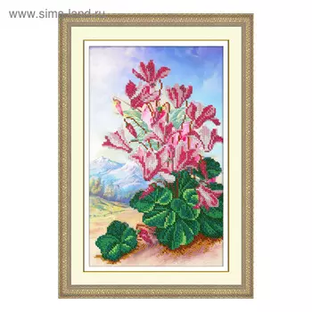 Набор для вышивки бисером «Цикламен»