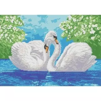 Основа на габардине для вышивки бисером и крестом "Нежность"