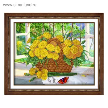 Набор для вышивки бисером «Одуванчики»