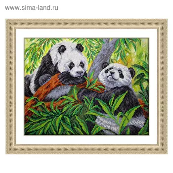 Набор для вышивки бисером «Панды»
