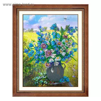 Набор для вышивки бисером «Полевые цветы»