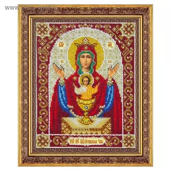 Набор для вышивки бисером «Пресвятая Богородица. Неупиваемая чаша»