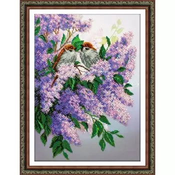 Набор для вышивки бисером «Сирень»