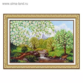 Набор для вышивки бисером «Яблоневая весна»