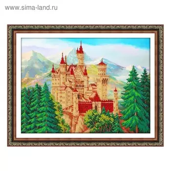 Набор для вышивки бисером «Замок летом»