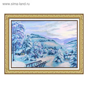 Набор для вышивки бисером «Зимняя сказка»
