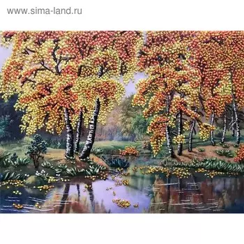 Набор для вышивки лентами «Осень»