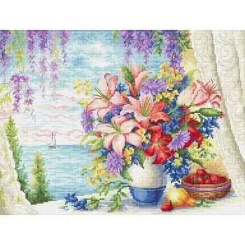 Набор для вышивки счётным крестом «Морской бриз», 3527 см