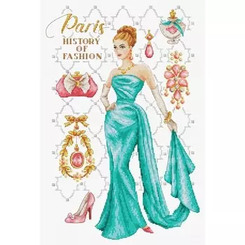 Набор для вышивки счётным крестом «Париж»