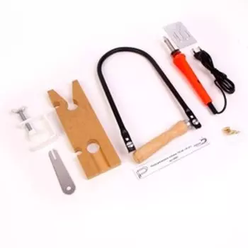 Выжигание и выпиливание по дереву «Морской мир», набор для творчества