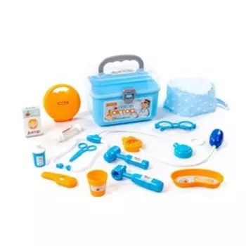 Игровой набор «Доктор №15» в чемоданчике, 14 предметов