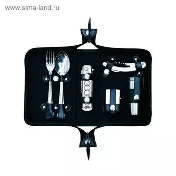 Набор дорожный в сумке из ткани (на 2 персоны)