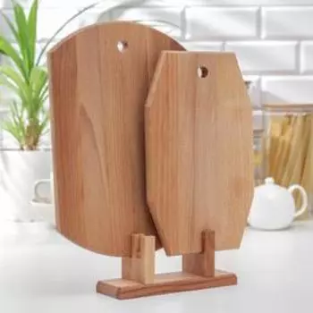 Нaбор досок разделочных из букa Премиум, 2 шт: 24,535 см, 1930,5 см, мaссив букa