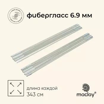 Набор дуг для палатки, фибергласс, 2 шт.