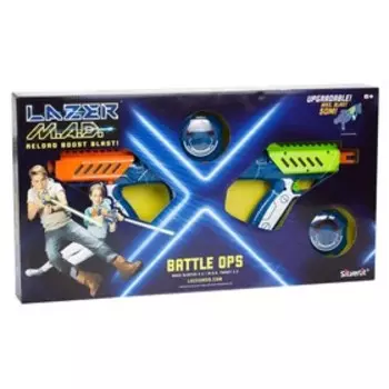 Набор двойной: 2 бластера, 2 мишени