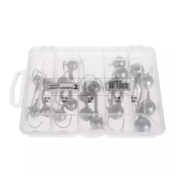 Набор джиг-головок № 2, от 14 до 28 г, 20 шт.