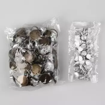 Набор джинсовых пуговиц, 17 мм, 100±5 шт., цвет бронзовый