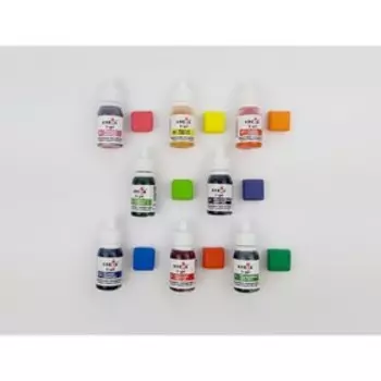 Набор пищевых красителей "ELECTRO promo", KREDA Bio, 8 шт.