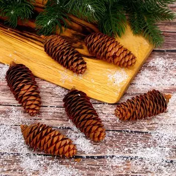 Набор еловых шишек «Классика» 6 шт.