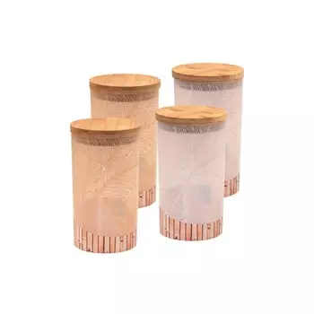 Набор емкостей пластиковых объёмом 1,2л, Oursson, многоцветный