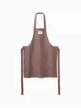 Набор фартуков «Этель» Family, женский 6070 см, детский 5060 см, 100% лён