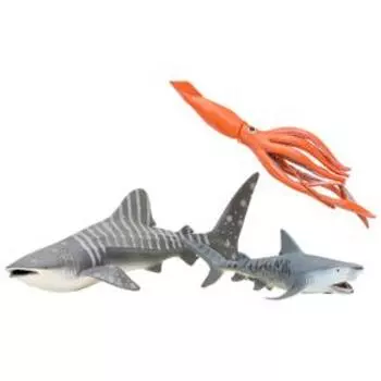 Набор фигурок «Мир морских животных», 6 фигурок