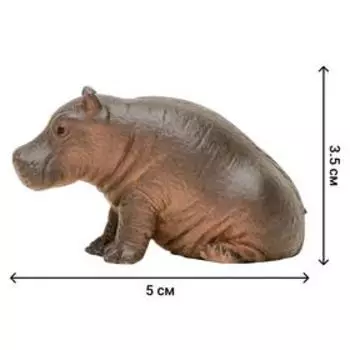 Набор фигурок «Мир морских животных», 6 фигурок, 3 аксессуара