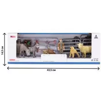 Набор фигурок «На ферме», 15 предметов