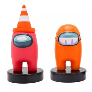 Набор фигурок-штампиков YuMe Among Us, 2 шт