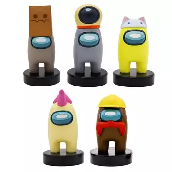 Набор фигурок-штампиков YuMe Among Us, 5 шт, МИКС