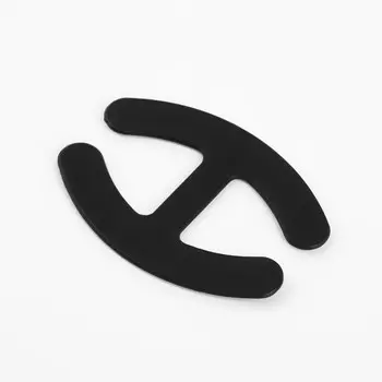Набор фиксаторов для бретелей, 4.53.4 см, 3 шт., чёрный, белый, бежевый