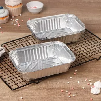 Набор форм для выпечки из фольги Доляна, 705 мл, 5 шт., 19144 см