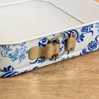 Набор форм для выпечки разъёмных Доляна «Филиси», 3 шт: 26/23/27 см, антипригарное покрытие