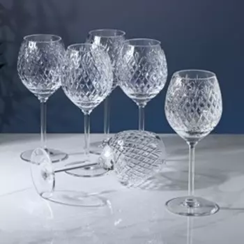 Набор фужеров хрустальных, 300 мл, 6 шт