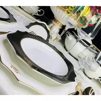 Набор глубоких тарелок Lenardi Rich, d=22 см, 6 шт