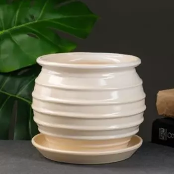 Набор горшков "Токио" 1,8л/0,65л, светлый
