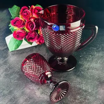 Набор графин и 6 бокалов Lenardi