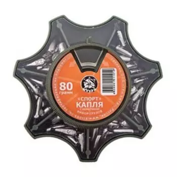 Набор грузов «Капля» «Спорт» 1, с кембриком, 80 г