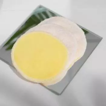 Набор хлопковых подушечек для снятия макияжа «С любовью», 3 шт